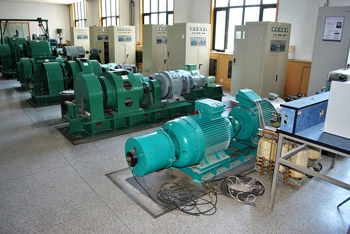 江汉某热电厂使用我厂的YKK高压电机提供动力